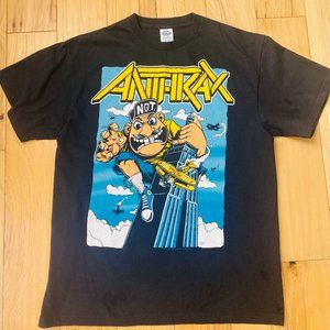 Anthrax Special Order King Not Man Adult Short-Sleeve T-Shirt Large